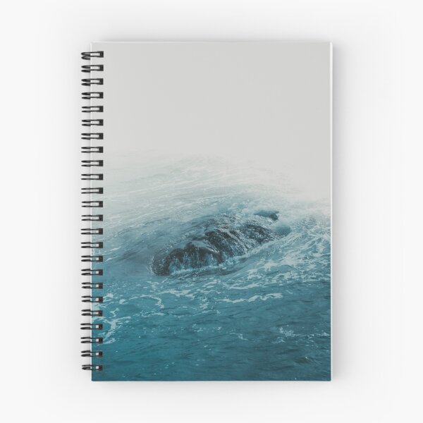 Item preview, Wave Crashing on Misty Rock Photo designed and sold by banginT.