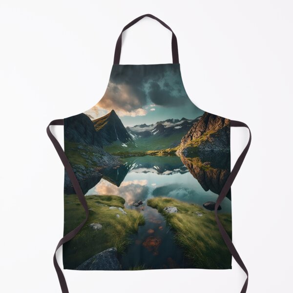 Item preview, Norway Landscape portrait designed and sold by ArtsByAesthetic.
