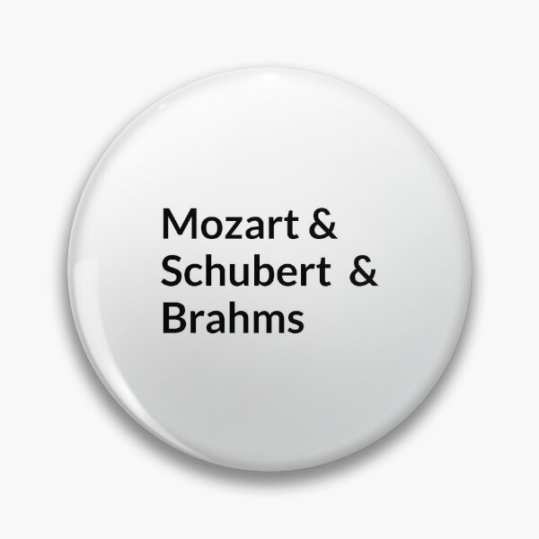 Item preview, Classical music composers - Schubert Mozart Brahms designed and sold by Inspirationmotivation.