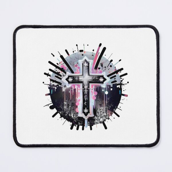 Item preview, Graffiti Gothic Cross designed and sold by ShadowAndSlate.