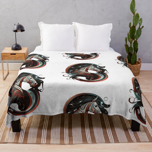 Item preview, Tribal Abstract Art Horse Lover Design designed and sold by EnzoZs.
