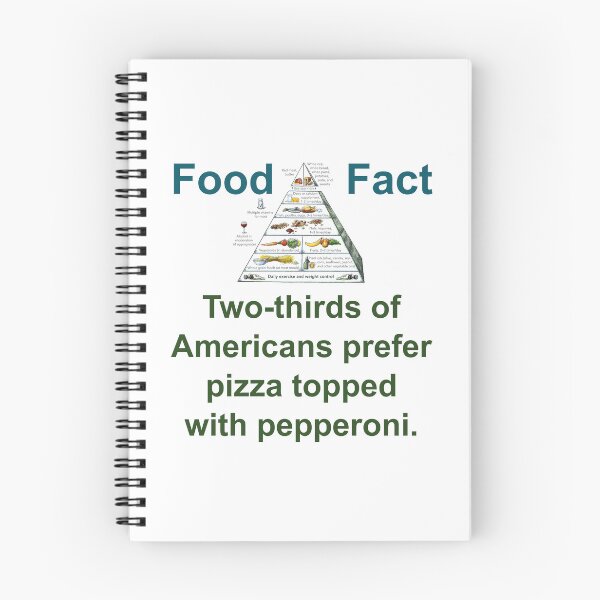 Item preview, Two Thirds Of Americans Prefer Pizza - Food Fact designed and sold by CrankyOldDude.