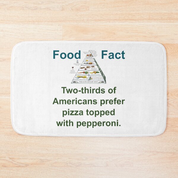 Item preview, Two Thirds Of Americans Prefer Pizza - Food Fact designed and sold by CrankyOldDude.