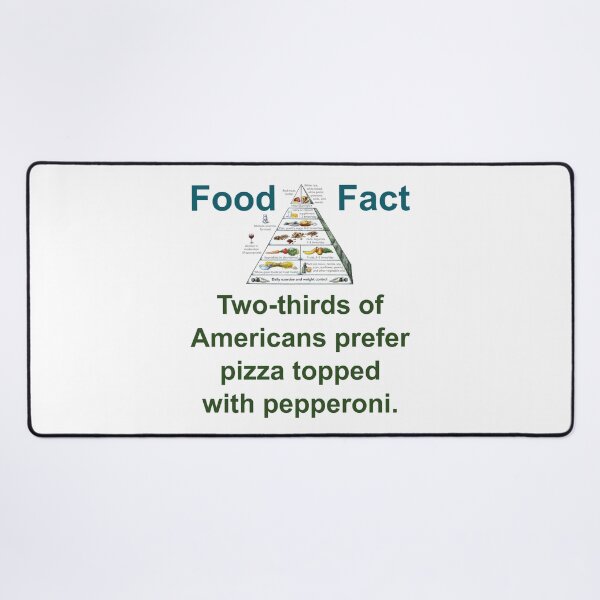 Item preview, Two Thirds Of Americans Prefer Pizza - Food Fact designed and sold by CrankyOldDude.