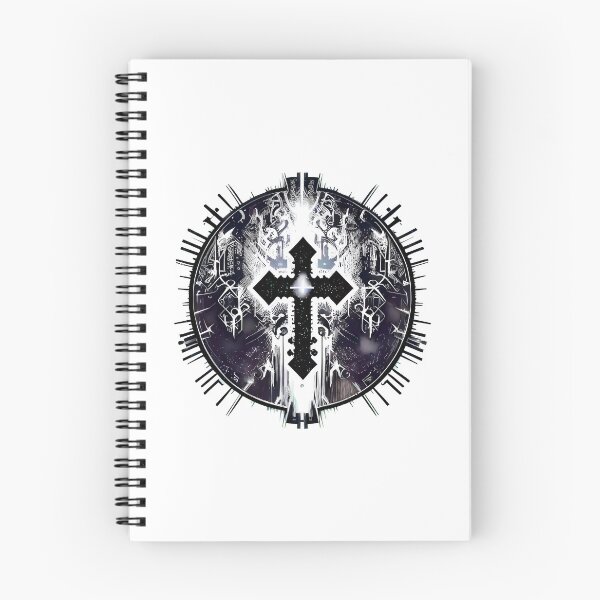 Item preview, Black Ink Gothic Cross designed and sold by ShadowAndSlate.