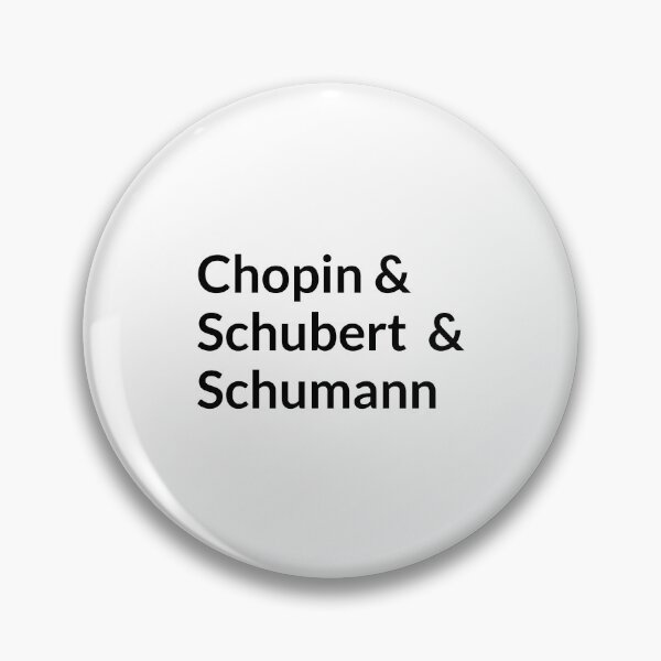 Item preview, Classical music composers - Schubert Schumann Chopin designed and sold by Inspirationmotivation.