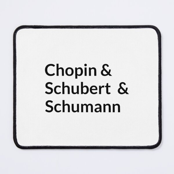 Item preview, Classical music composers - Schubert Schumann Chopin designed and sold by Inspirationmotivation.