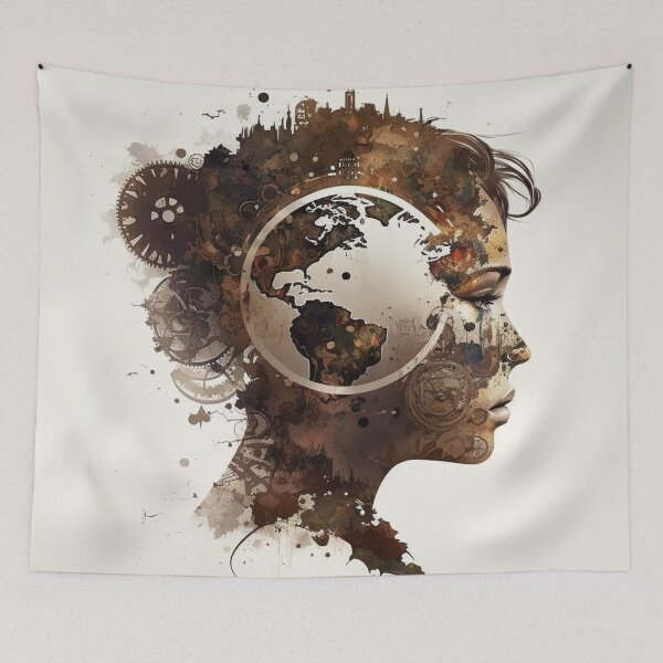 Item preview, Steampunk Earth - Mechanical World #2 designed and sold by MindAsylum.