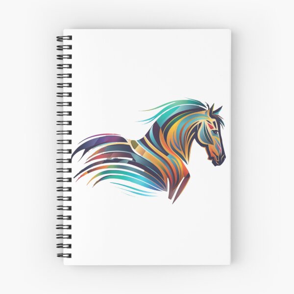 Item preview, Diseño colorido del amante del caballo del arte abstracto designed and sold by EnzoZs.