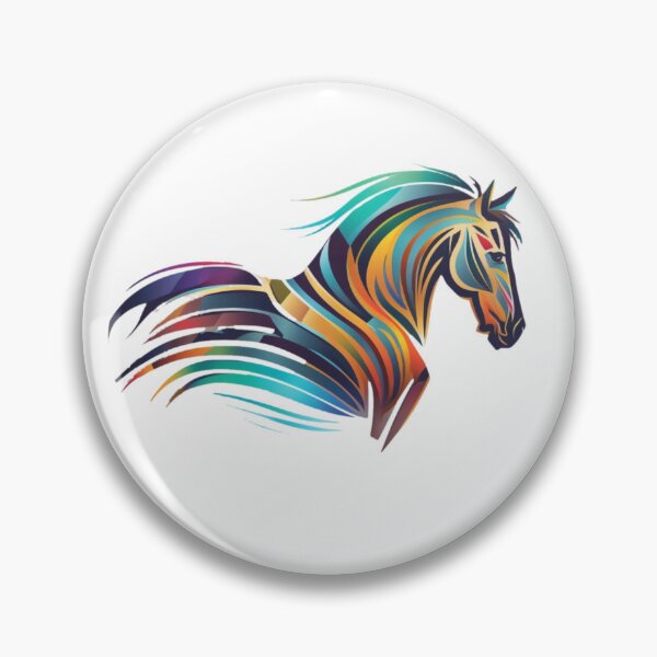 Item preview, Colorful Abstract Art Horse Lover Design designed and sold by EnzoZs.