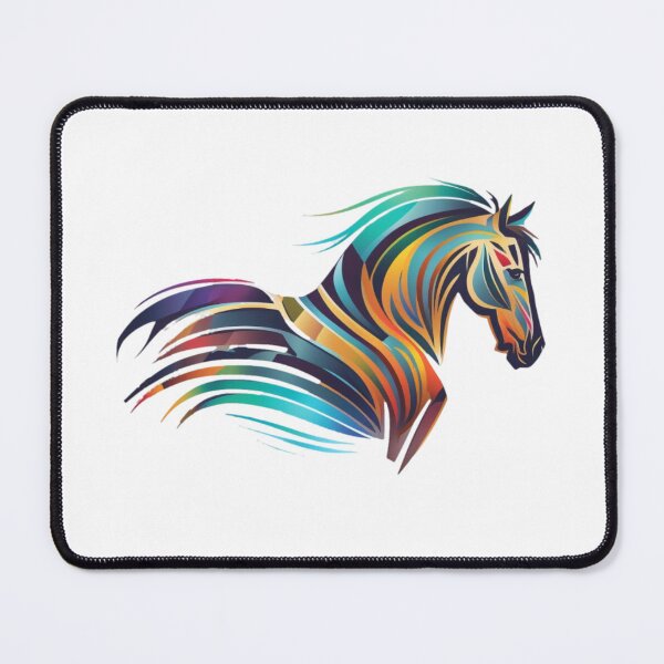 Item preview, Colorful Abstract Art Horse Lover Design designed and sold by EnzoZs.