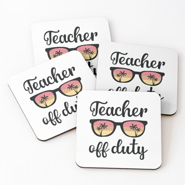Item preview, TEACHER OFF DUTY designed and sold by SticerOcean.