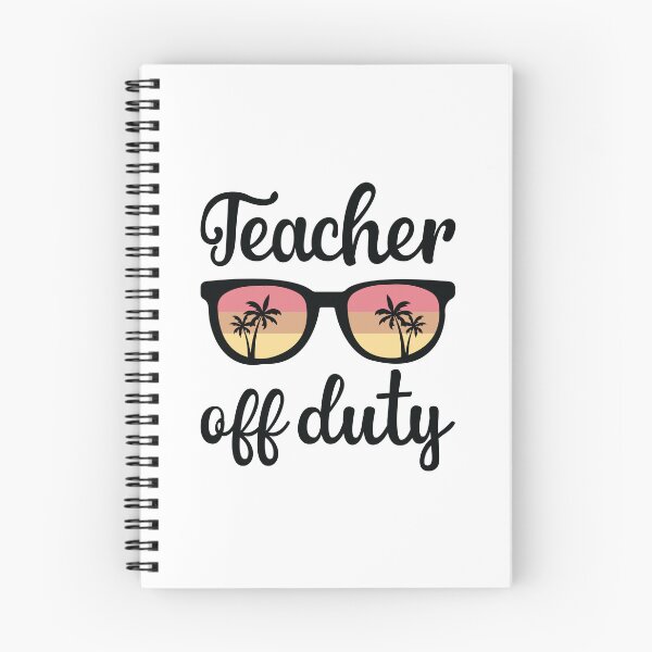 Item preview, TEACHER OFF DUTY designed and sold by SticerOcean.