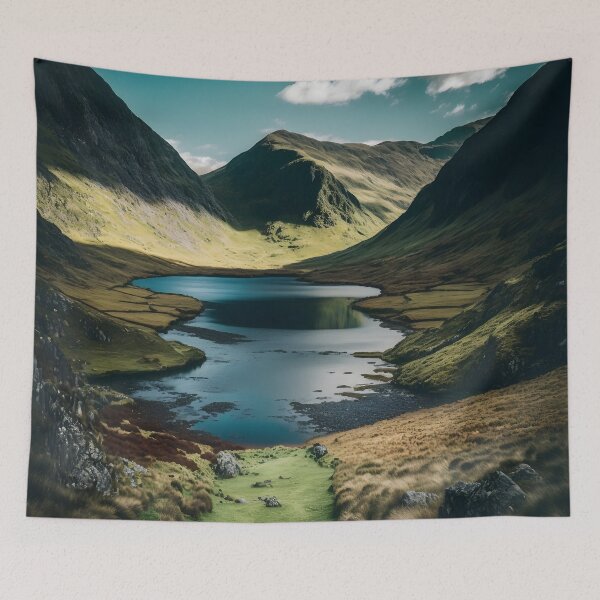 Item preview, Norway Landscape portrait  designed and sold by ArtsByAesthetic.