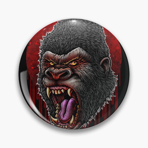 Item preview, Angry gorilla designed and sold by lillyrise.