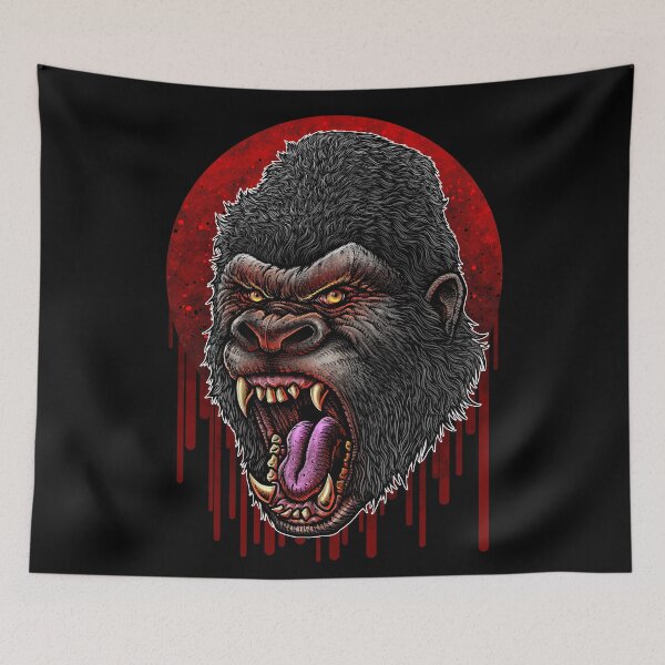 Item preview, Angry gorilla designed and sold by lillyrise.