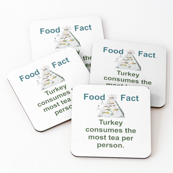Item preview, Turkey Consumes The Most Tea Per Person - Food Fact designed and sold by CrankyOldDude.
