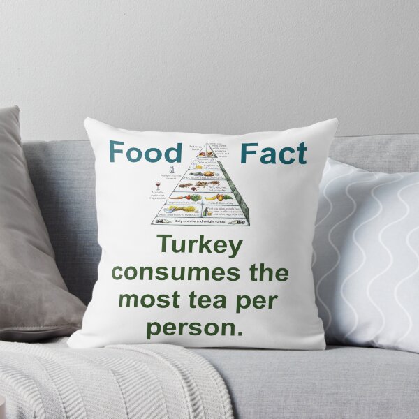Item preview, Turkey Consumes The Most Tea Per Person - Food Fact designed and sold by CrankyOldDude.
