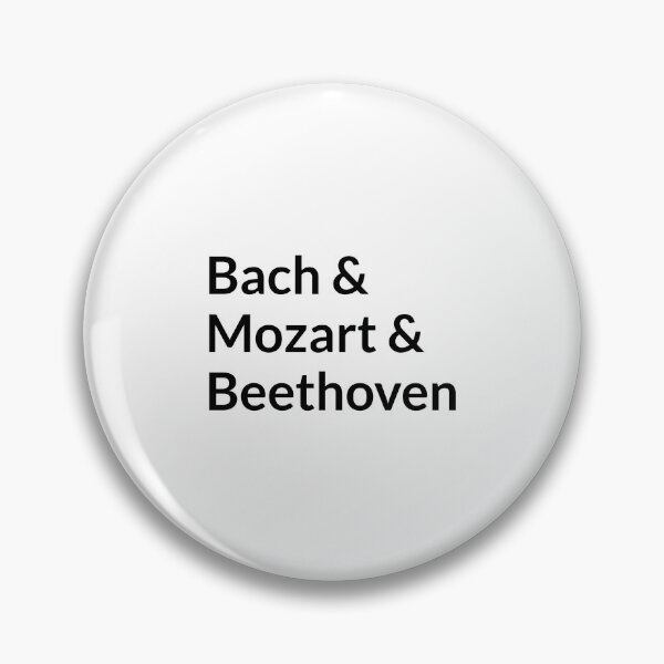 Item preview, Classical music composers - Bach Mozart Beethoven designed and sold by Inspirationmotivation.