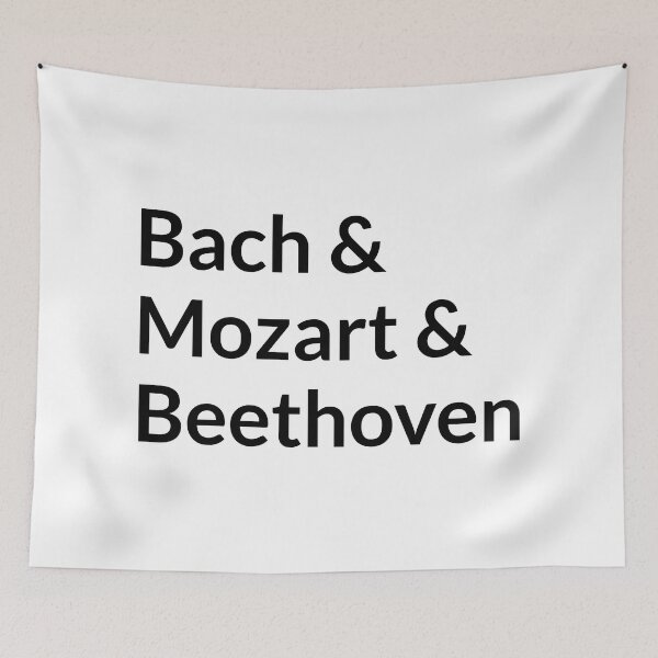 Item preview, Classical music composers - Bach Mozart Beethoven designed and sold by Inspirationmotivation.