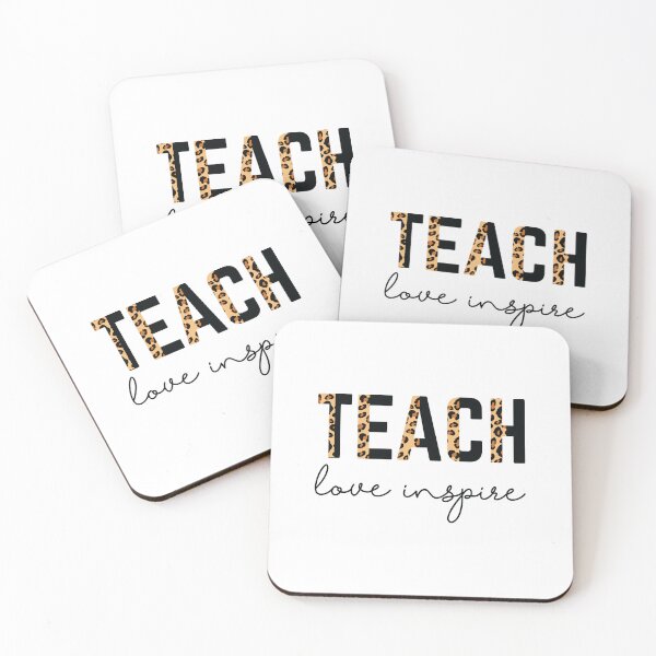 Item preview, TEACH LOVE INSPIRE designed and sold by SticerOcean.