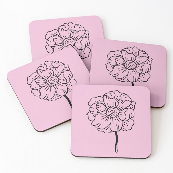 Item preview, Intricate Flower Sketch Design - Elevate Your Products with Artistic Flair designed and sold by Graciaisgrace.