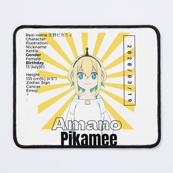 Item preview, Amano Pikamee,you tube,Pikarmy Unisex t-shirt for Men and Women,monoe t-shirt,tomoshika t-shirts designed and sold by gulnaz797.