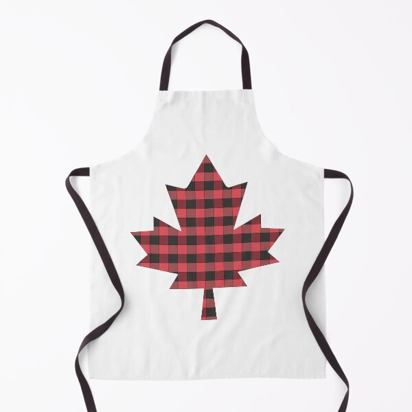 Item preview, Buffalo Check Red and Black Plaid Lumberjack Canadian Style Maple Leaf  designed and sold by Eshat Zaman Munna(Your account ID is: 5776717).