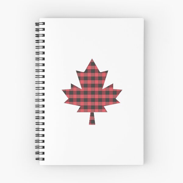 Item preview, Buffalo Check Red and Black Plaid Lumberjack Canadian Style Maple Leaf  designed and sold by Eshat Zaman Munna(Your account ID is: 5776717).