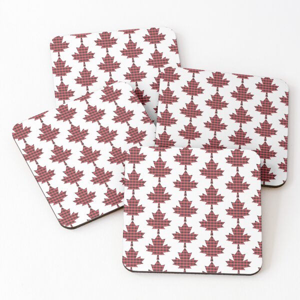 Item preview, Buffalo Check Red and Black Plaid Lumberjack Canadian Style Maple Leaf  designed and sold by Eshat Zaman Munna(Your account ID is: 5776717).