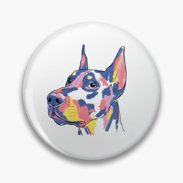 Item preview, Dobernab Pop Art, Sketch Style Dobbie designed and sold by RosePaperParty.