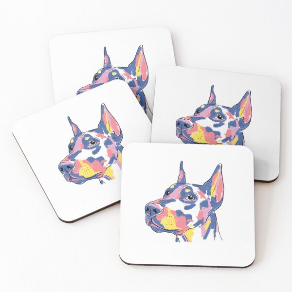 Item preview, Dobernab Pop Art, Sketch Style Dobbie designed and sold by RosePaperParty.