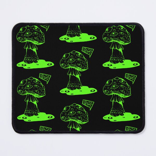 Item preview, Poisonous acid neon green mushroom with eyes designed and sold by MalkyTea.