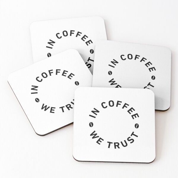 Item preview, In Coffee We Trust designed and sold by AlteredPixel.