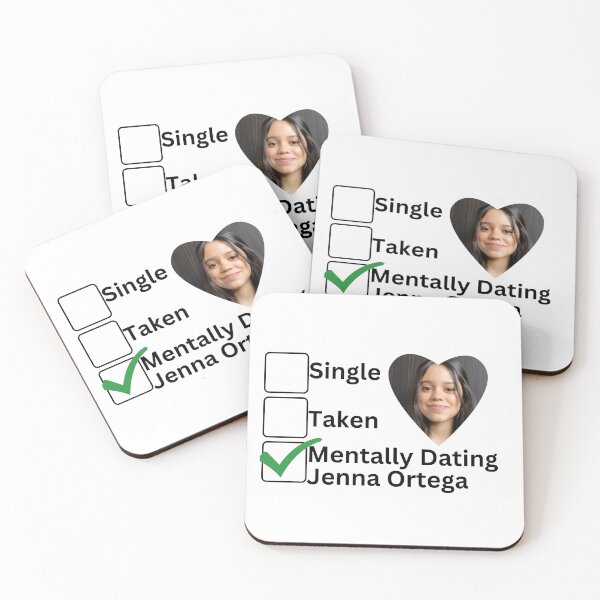 Item preview, mentally dating Jenna Ortega celebrity crush designed and sold by shyflamingo.