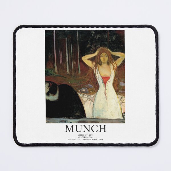 Artikelvorschau, Edvard Munch // Ashes Kunstporträt entworfen und verkauft von 33ll.
