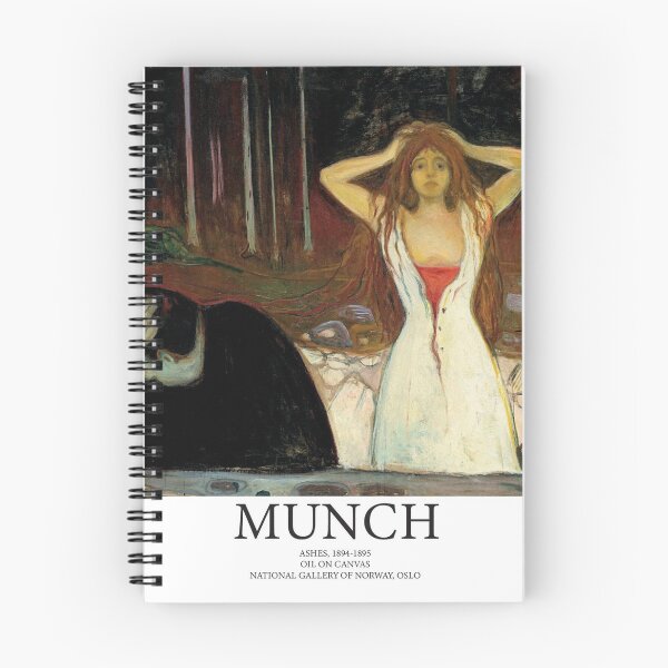 Artikelvorschau, Edvard Munch // Ashes Kunstporträt entworfen und verkauft von 33ll.