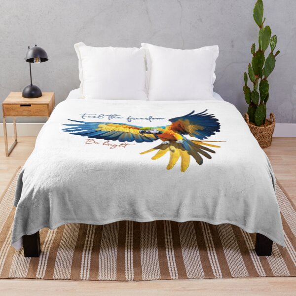 Item preview, Feel freedom with this cocky parrot design designed and sold by VibrantJD.