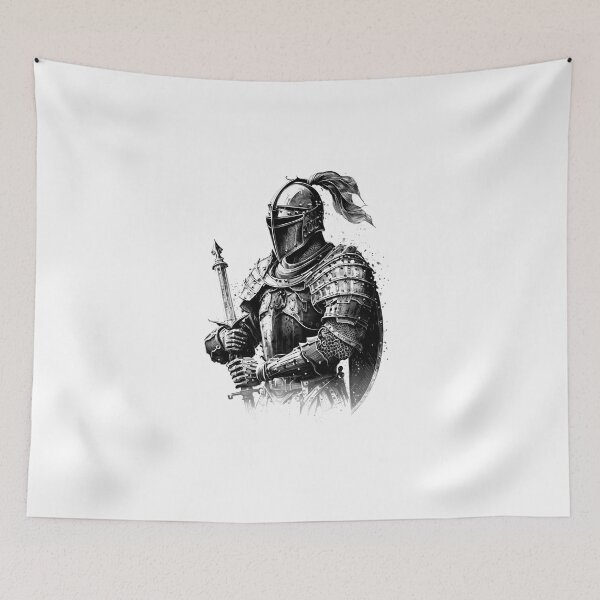 Item preview, Black knight design designed and sold by Tomioka-Art.