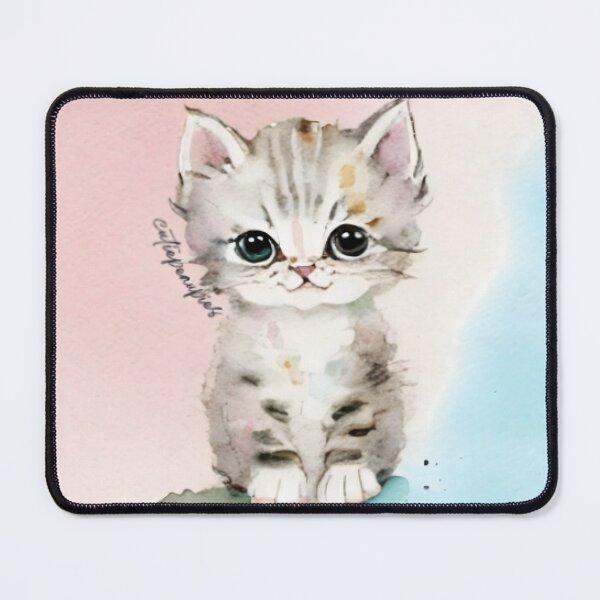 Item preview, Cute Cat Kitten Art 13 designed and sold by cutiepeaupies.