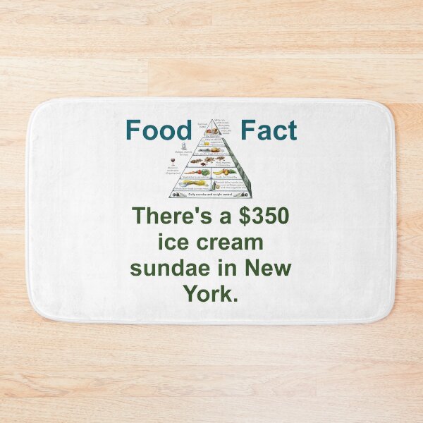 Item preview, There Is A 350 Dollar Ice Cream Sundae  - Food Fact designed and sold by CrankyOldDude.