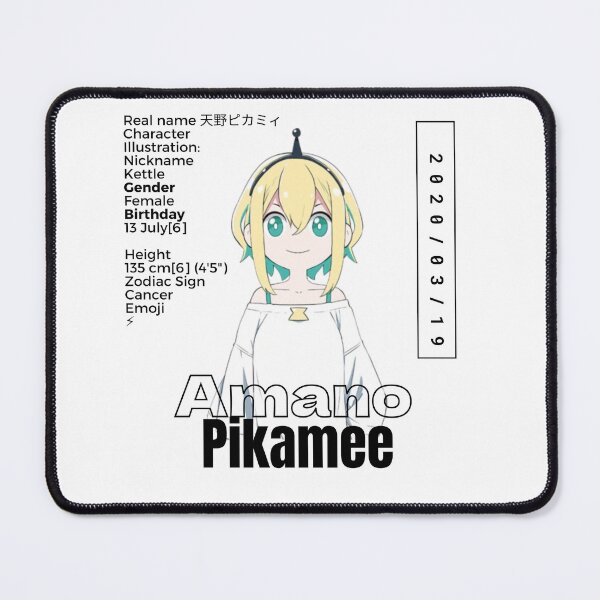 Item preview,  Amano Pikamee,you tube,Pikarmy Unisex t-shirt for Men and Women,monoe t-shirt,tomoshika t-shirts designed and sold by gulnaz797.