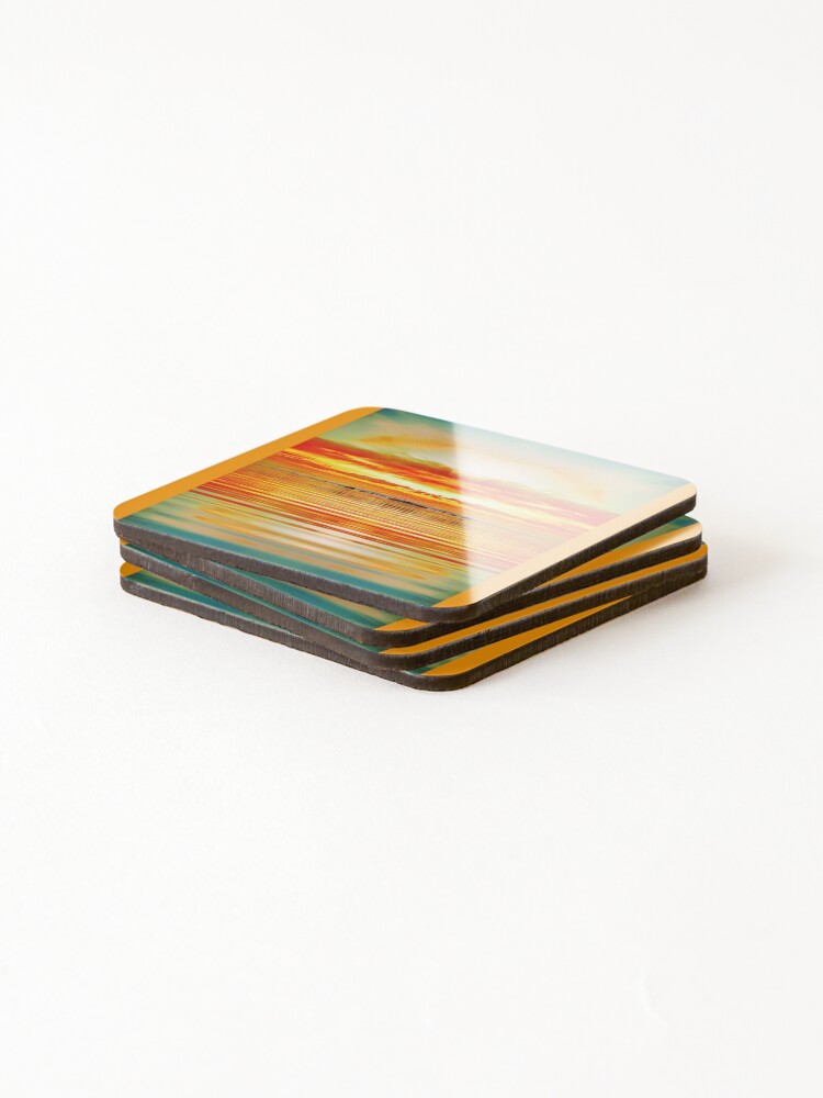 Thumbnail 4 of 5, Coasters (Set of 4), sunset designed and sold by RuiVazMaia.