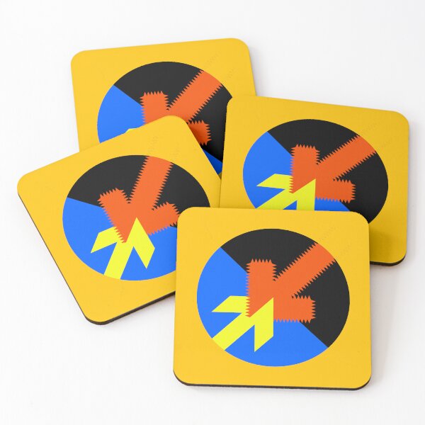 Item preview, Push Back (yellow, red). original design designed and sold by pop-and-bee.