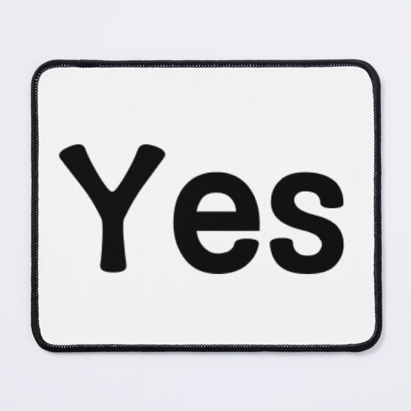 Item preview, Yes designed and sold by PabloBSanchez.