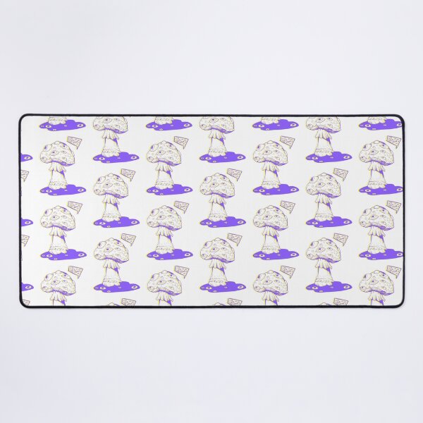 Item preview, Poisonous acid neon purple and yellow mushroom with eyes designed and sold by MalkyTea.