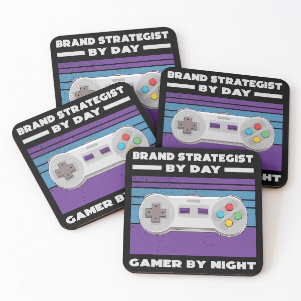 Item preview, Brand strategist by day gamer by night, funny games lovers, humor, joke, meme, gamer worker, Brand strategist job, marketing department designed and sold by SGS-.