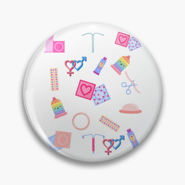 Item preview, Birth control with condoms and more teaching contraception birth control pills spermicide diaphragm cap hormonal IUD vasectomy for teacher safe sex designed and sold by Lady-Frost.