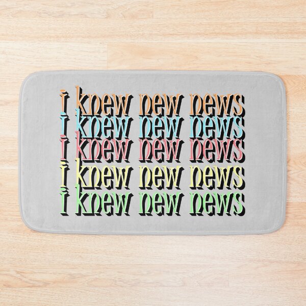 Item preview, I knew new news designed and sold by sednalafandy79.