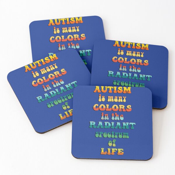 Item preview, Autism Is Many Colors In The Radiant Spectrum Of Life designed and sold by Cute & Sassy Custom Gifting Boutiques.